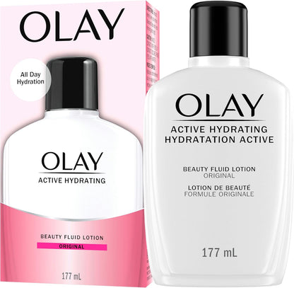 Olay Active Hydrating Beauty Moisturizing Lotion, 177 mL