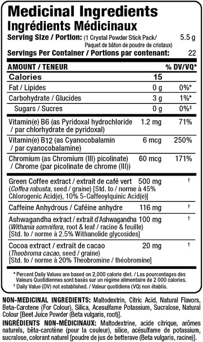 FEMME FIT RapidCuts Femme Crystals - 全天然三階段減脂系統 - 橘橘色 - 22 粒 (665553200736)