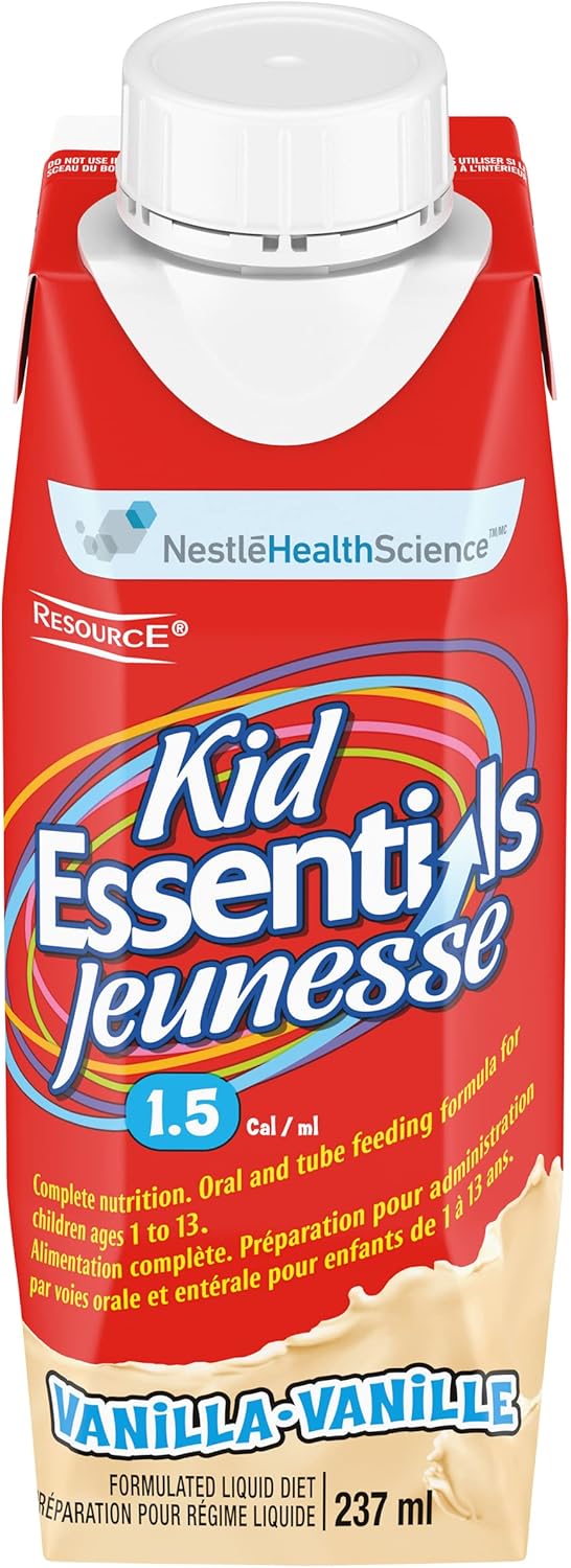 RESOURCE Kid Essentials Formulated Liquid Diet with Fibre, 237mL, 24 Count