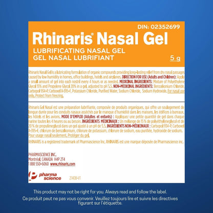 Rhinaris Nasal Gel 30g Long Lasting Relief from Nasal Dryness