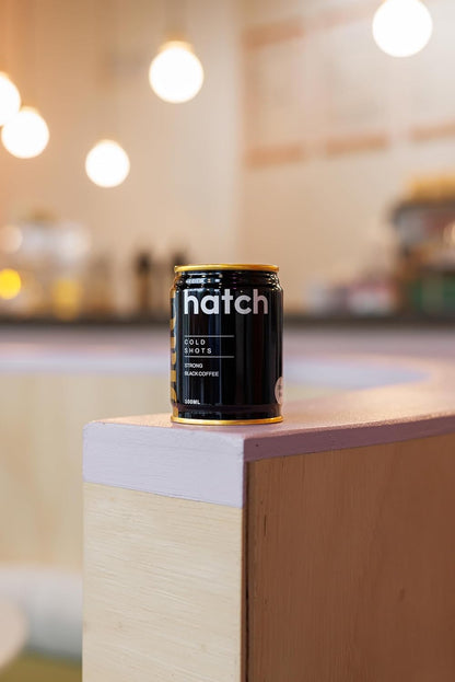 Hatch Cold Shot - 浓缩咖啡黑，100毫升 - 加拿大制造