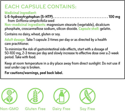 SISU 5-HTP 100 mg 60 C