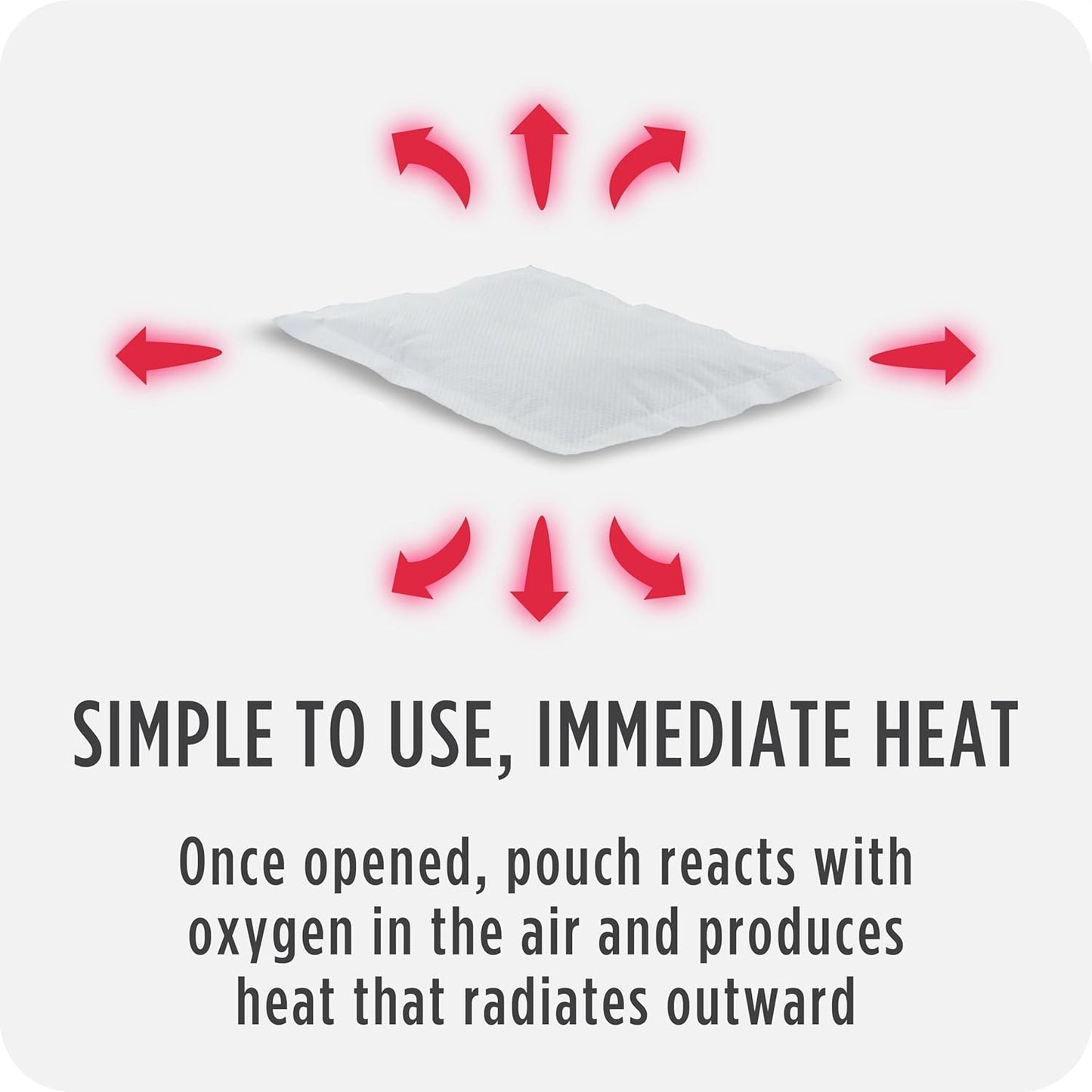 Little Hotties 20 片暖身器套装 - 持久保暖，配备安全隐蔽的加热垫