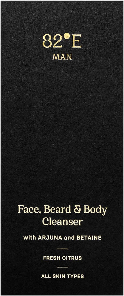 82E Face Beard and Body Cleanser - Fresh Citrus Cleanser Men 6.7 oz
