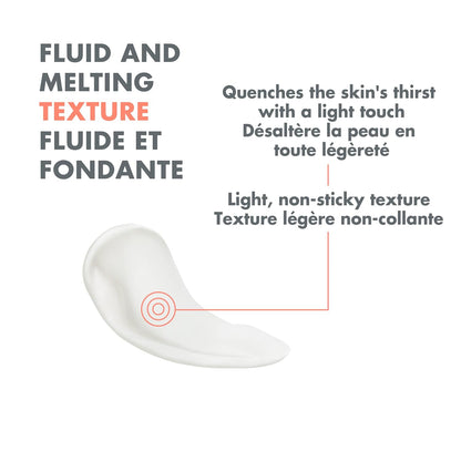 Eau Thermale Avene Hydrance Light Hydrating Emulsion Cream, Moisturizing, For Sensitive and Dehydrated Skin, Hydrating, Plumping and Radiance boosting, 40 ml