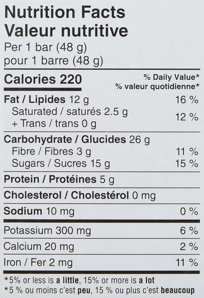 LÄRABAR 腰果、水果和坚果能量棒，16 条装，无麸质，纯素，家庭装，零食棒，768 克/包