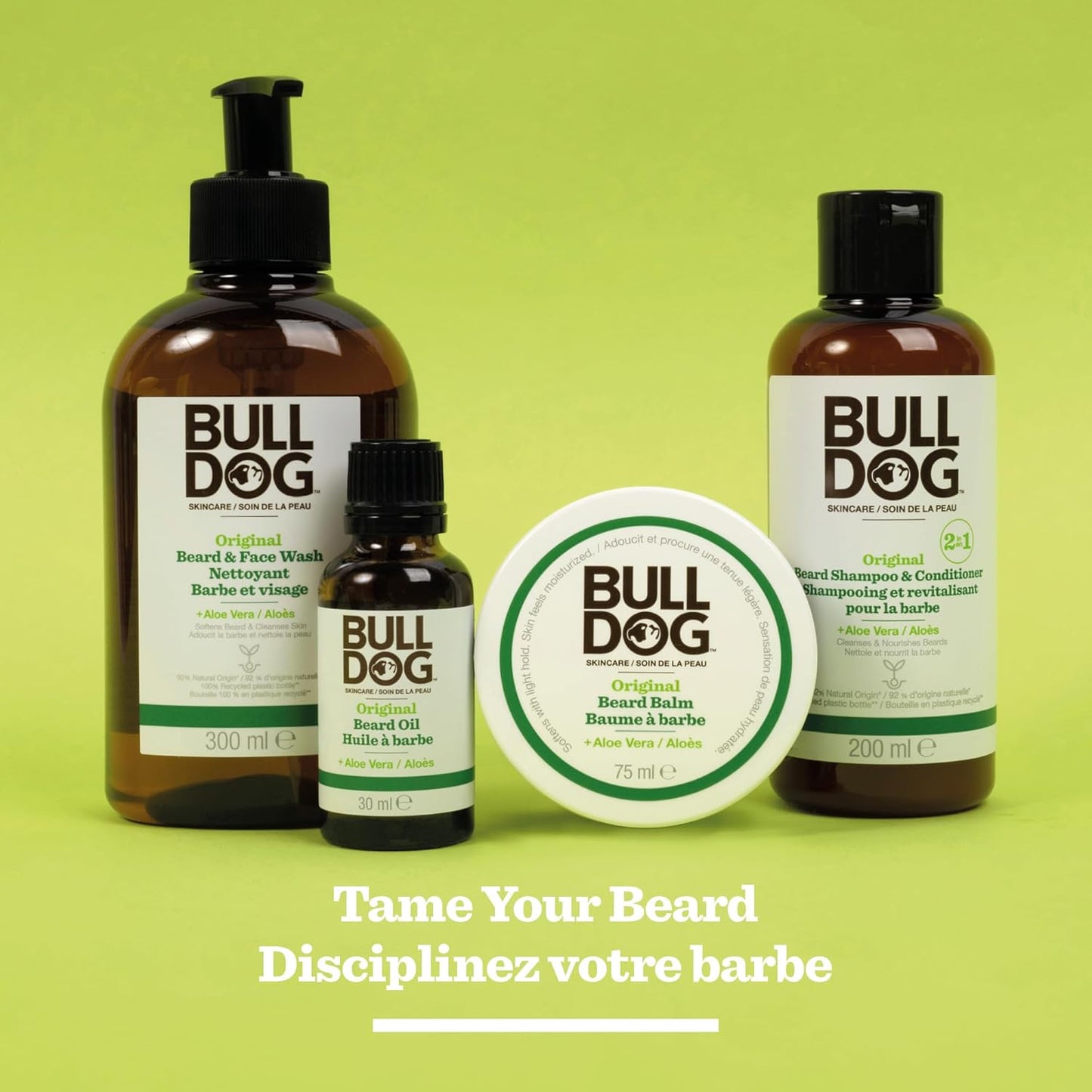 Bulldog Skincare for Men Original Beard & Face Wash, 300 mL
