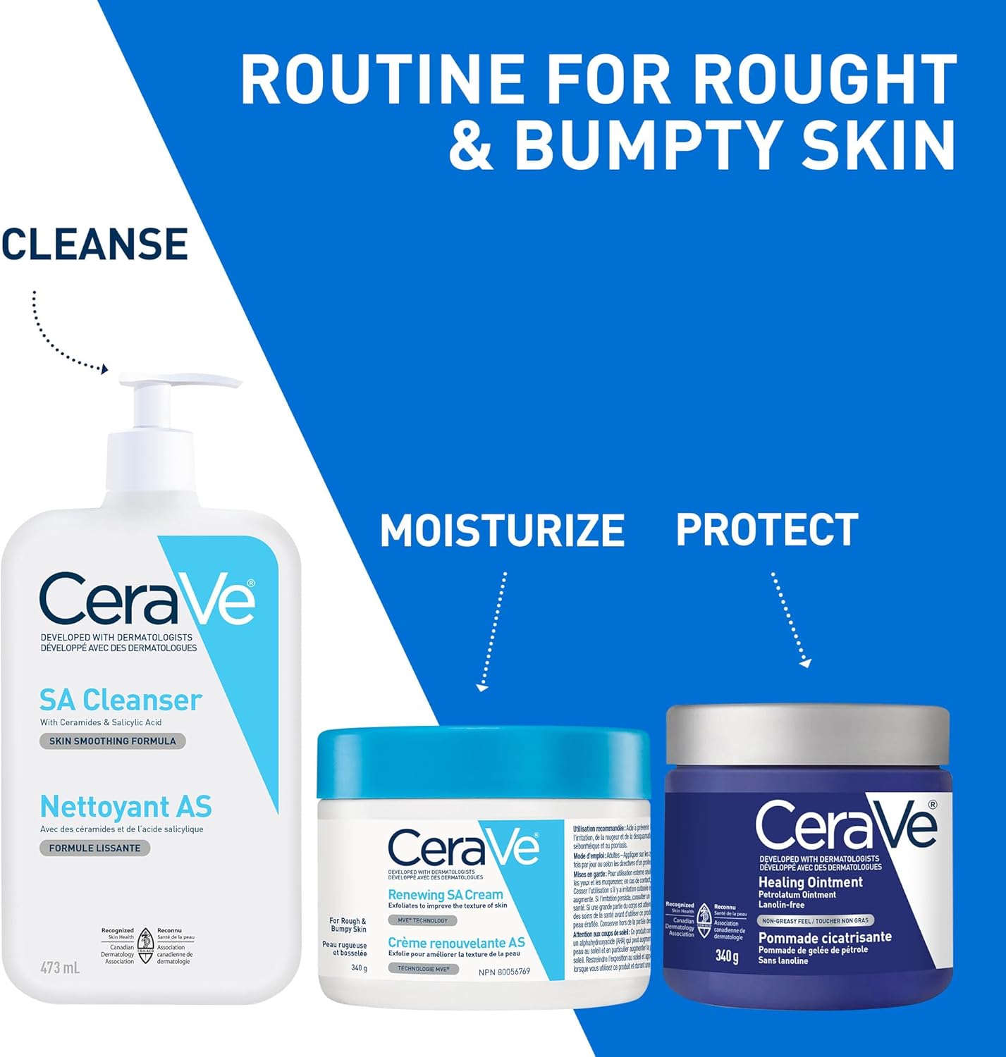 Cerave renewing sa cream 340g