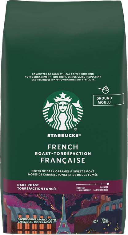 星巴克法式烘焙研磨咖啡，793克