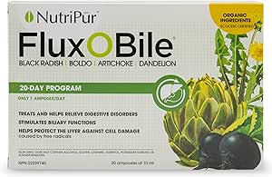 Nutripur Duo Flux O Bile Organic Liver Cleanse, 20 Days