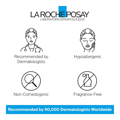 La Roche Posay Face Moisturizer, Toleriane Rosaliac OR Kerium DS Concentrate Moisturizer for Oily, Redness-Prone Skin, Suitable for Sensitive Skin, Dermatologist Recommended