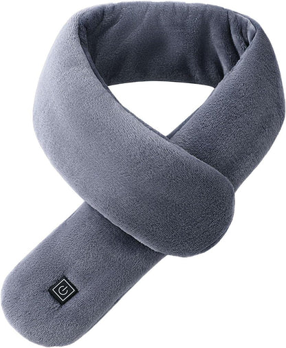 电热围巾 - 颈部加热垫 | 加热颈巾，缓解颈部压力，男女情侣电热垫，3档加热，不含移动电源