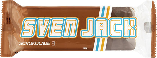 SvenJack Oat Bar Chocolate - Pack of 20 × 65g - Vegan Oatmeal Energy Bar with Cocoa, High‑Fibre, Low‑Sugar, Balanced Snack for Chocolate Lovers