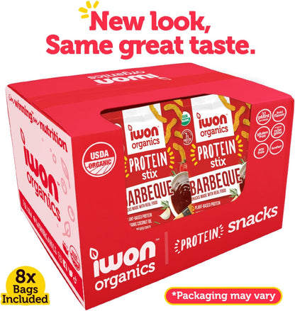 IWON Organics 韩式烧烤蛋白棒，8 支