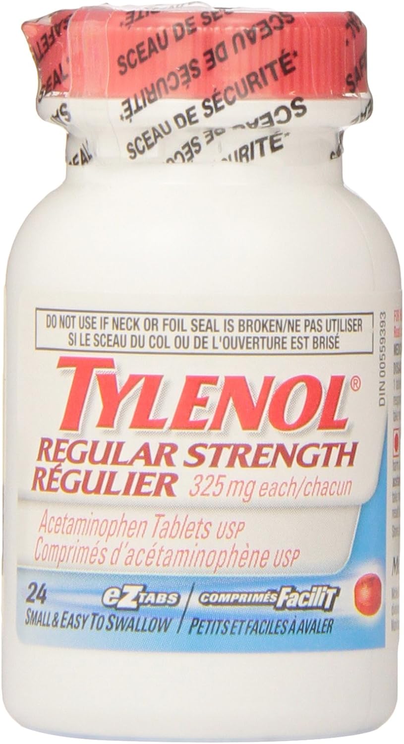 泰諾常規強度 Ez 片劑 24 片