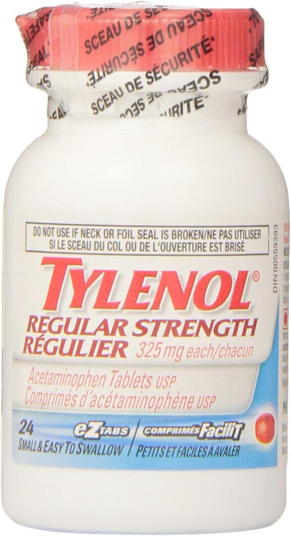 泰諾常規強度 Ez 片劑 24 片