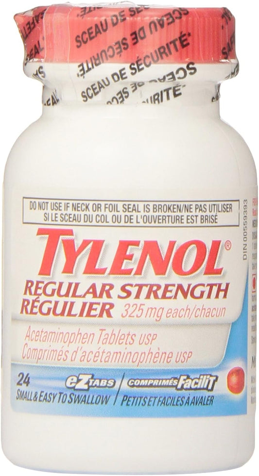 泰諾常規強度 Ez 片劑 24 片