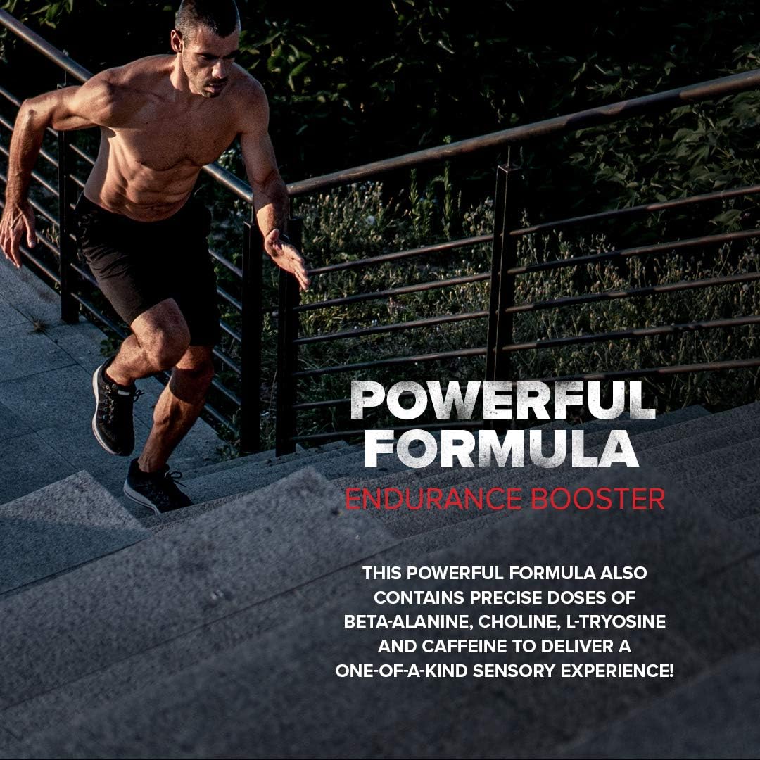 Six Star 锻炼前 + 减重配方、Six Star 锻炼前爆炸式撕裂能量粉、男女适用、含 β-丙氨酸的锻炼前粉末（可提升能量、注意力和强度）、粉红柠檬水（30 份）