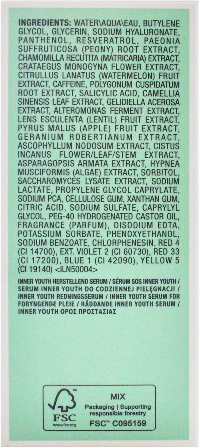 Darphin Intral Inner Youth Rescue Serum Serum Unisex 1.7 oz