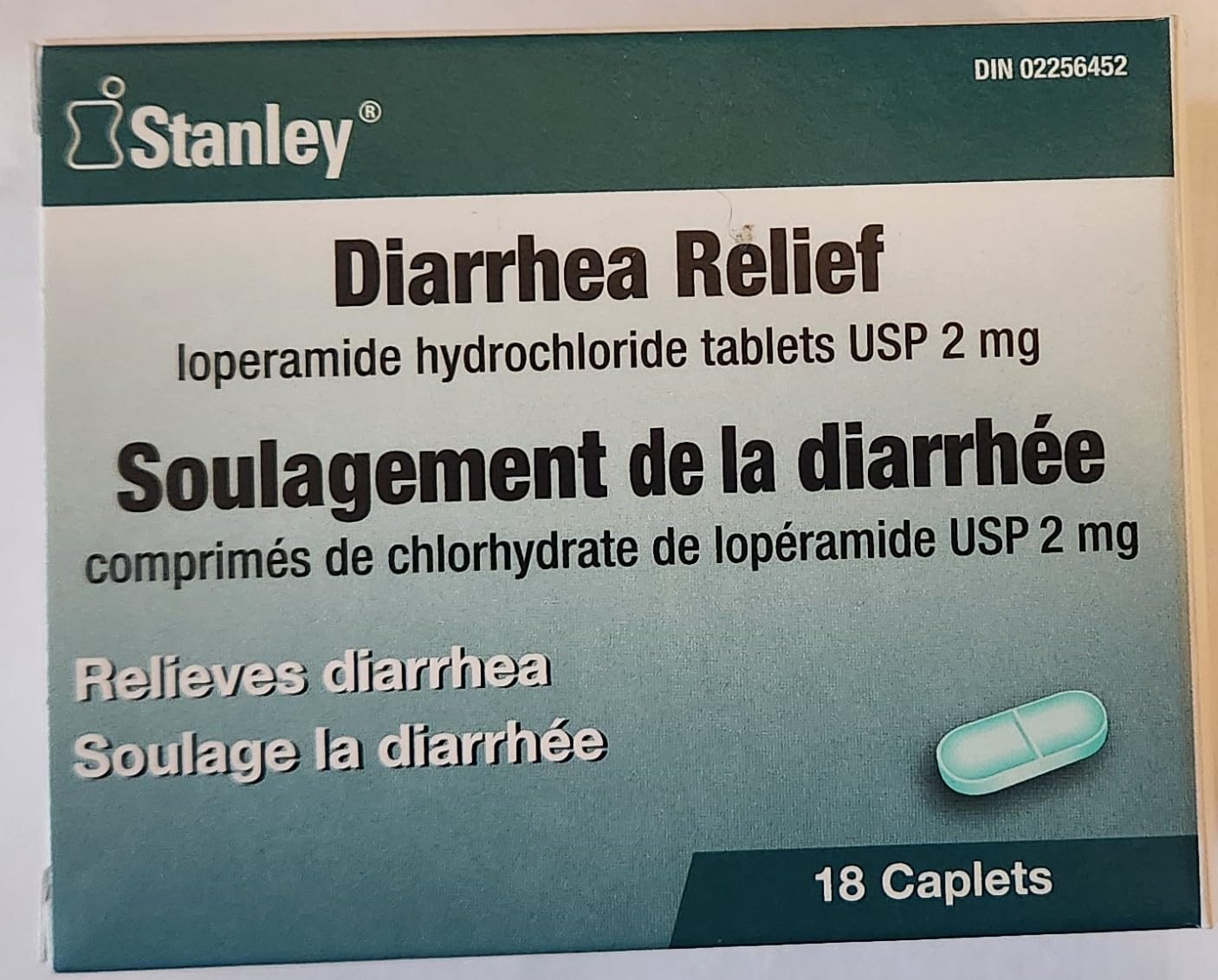 Stanley 止瀉藥洛哌丁胺 2毫克 18片