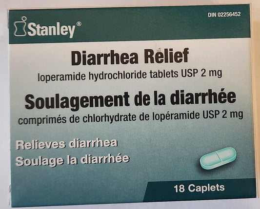 Stanley 止瀉藥洛哌丁胺 2毫克 18片