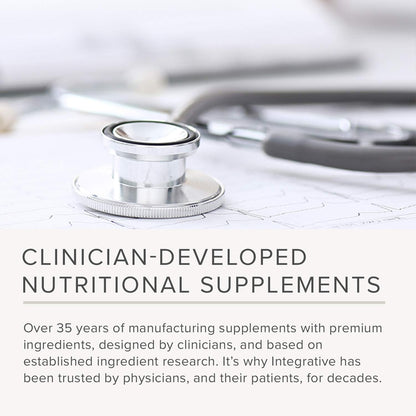 Integrative Therapeutics 鐵複合物 - 含葉酸、維生素 C 和 B12 的鐵混合補充劑 - 支持紅血球生成並有助於預防貧血 - 維持身體健康的因素 - 90 粒軟膠囊