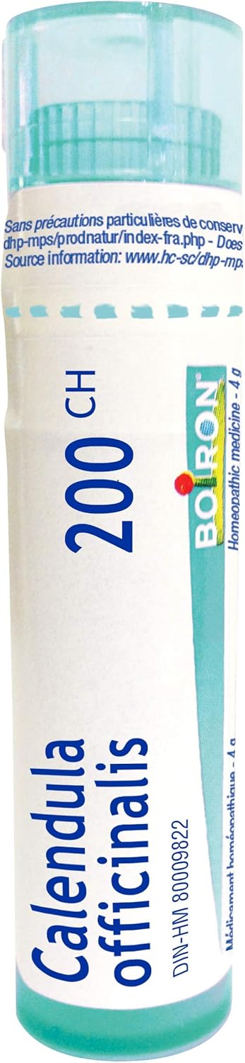 Boiron金盏花200粒，顺势疗法药物。每管含4克（约80粒）