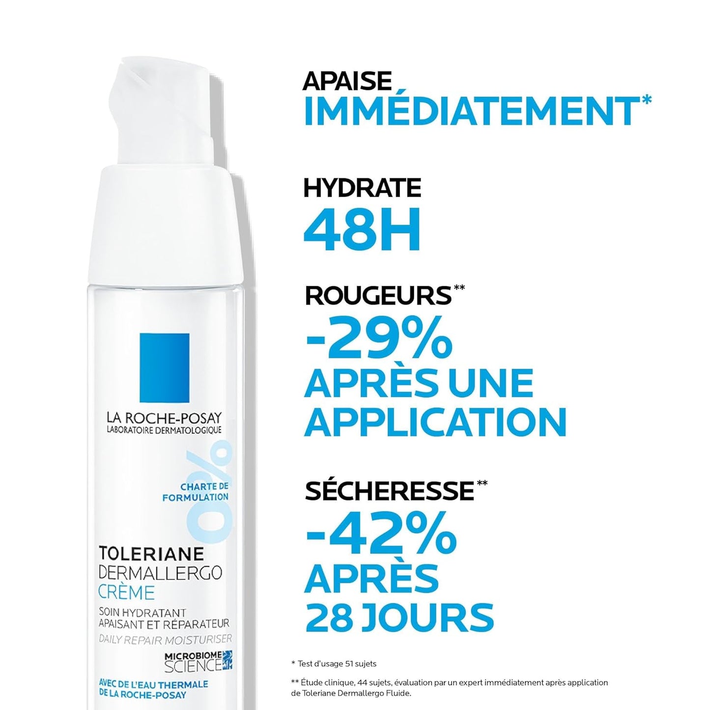 La Roche-Posay Face Moisturizer for Ultra Sensitive Skin, Toleriane Dermallergo Face Cream Intense Soothing Care with Shea Butter and Glycerin. Anti-Redness & Anti-relapse