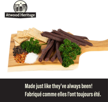 Atwood Heritage 草飼牛肉零食棒，口味溫和，5 根，125 克，高蛋白，無麩質，無硝酸鹽，加拿大製造