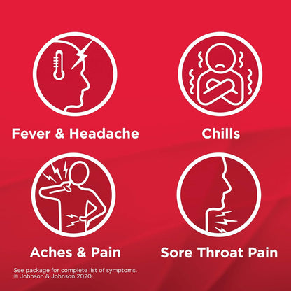 泰諾加強型感冒藥片，緩解感冒症狀，日間，40 片
