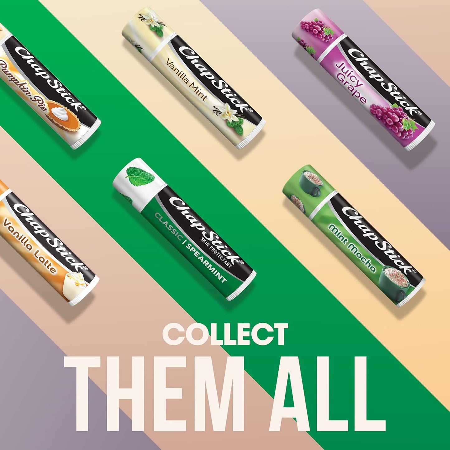 ChapStick 经典润唇膏，薄荷味，2 支