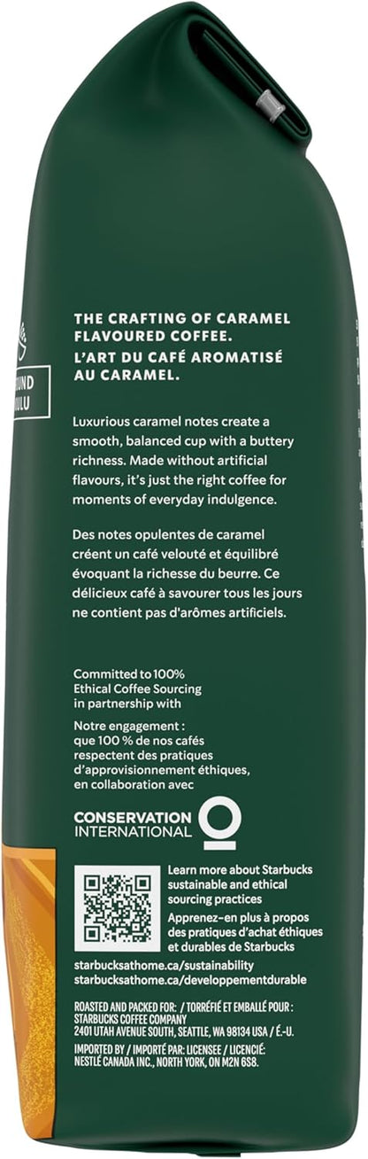 星巴克焦糖味研磨咖啡 311克/袋