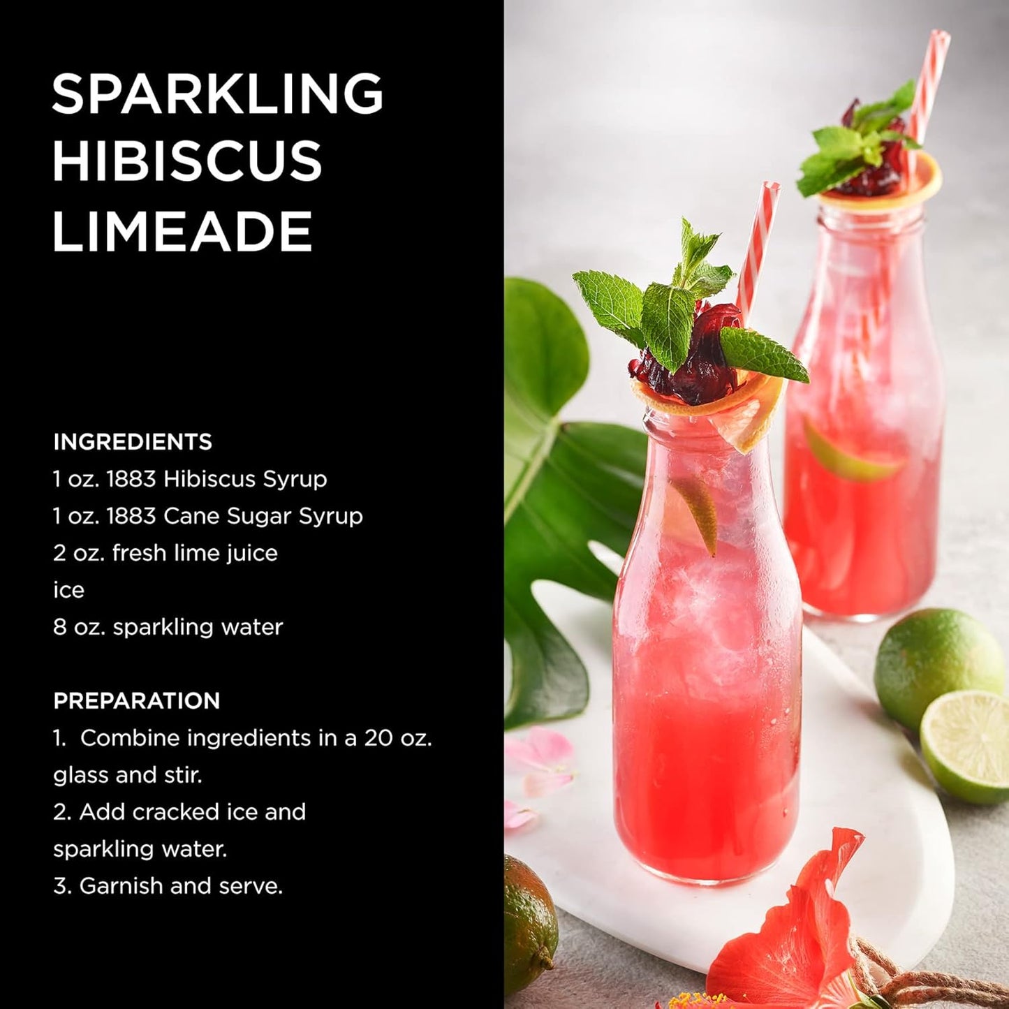 Maison Routin 1883 芙蓉糖浆 1L 玻璃瓶