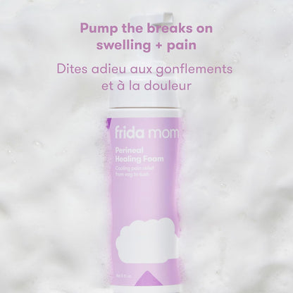 Frida Mom 金缕梅会阴愈合泡沫，用于产后护理、清凉镇痛和痔疮治疗，5 液体盎司