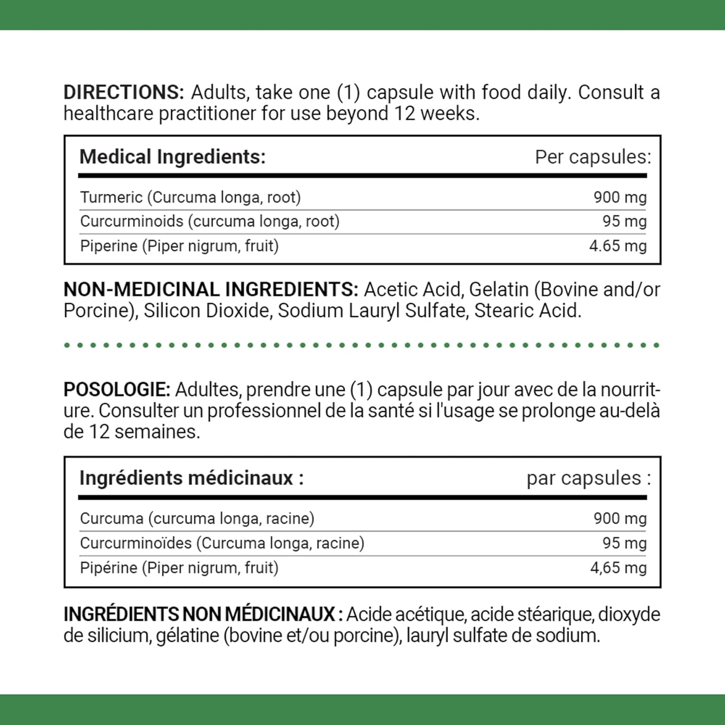 NATURE'S BOUNTY Turmeric Curcumin Plus Black Pepper, 1000 mg, Anti-inflammatory For Joint Pain, Aids Digestion, Antioxidant, Capsules, 54.5 g