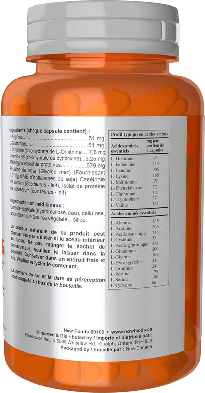NOW 運動氨基酸複合膠囊，120 粒
