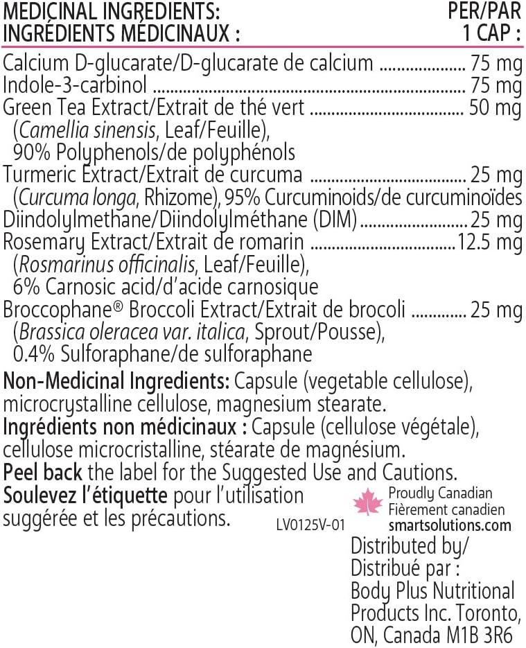 ESTROsmart - Hormone Support Supplement (120 Capsules) + Smart Solutions Thyrosmart (120 Caps)