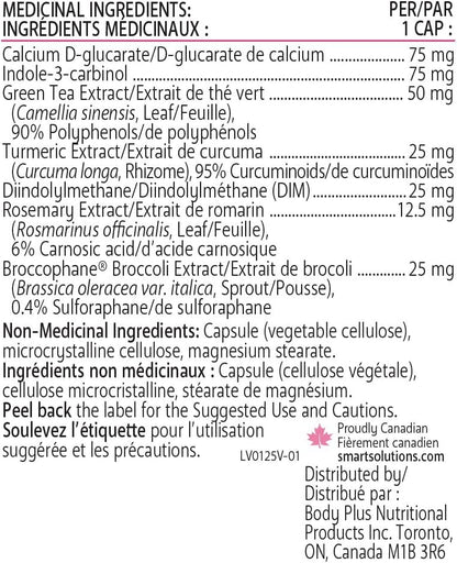 ESTROsmart - Hormone Support Supplement (120 Capsules) + Smart Solutions Thyrosmart (120 Caps)
