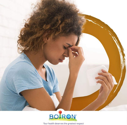 Boiron Sinusalia，60 片装，顺势疗法药物，用于缓解鼻塞和鼻窦炎症相关疼痛，如鼻塞和鼻窦压力，不引起困倦，适用于 4 岁至成人