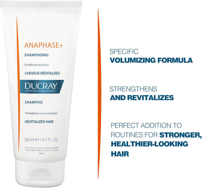 Ducray Anaphase+ 套装洗发水 + 护发素 - 头发稀疏 - 头发密度 - 所有类型的头发