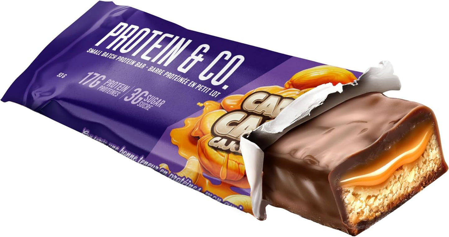 NEW Protein & Co. Small Batch Protein Bars - Caramel Cashew