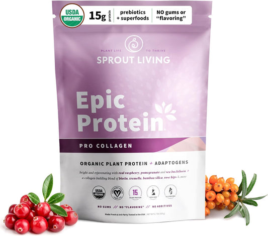 Sprout Living Epic Protein Pro 膠原蛋白，2 磅