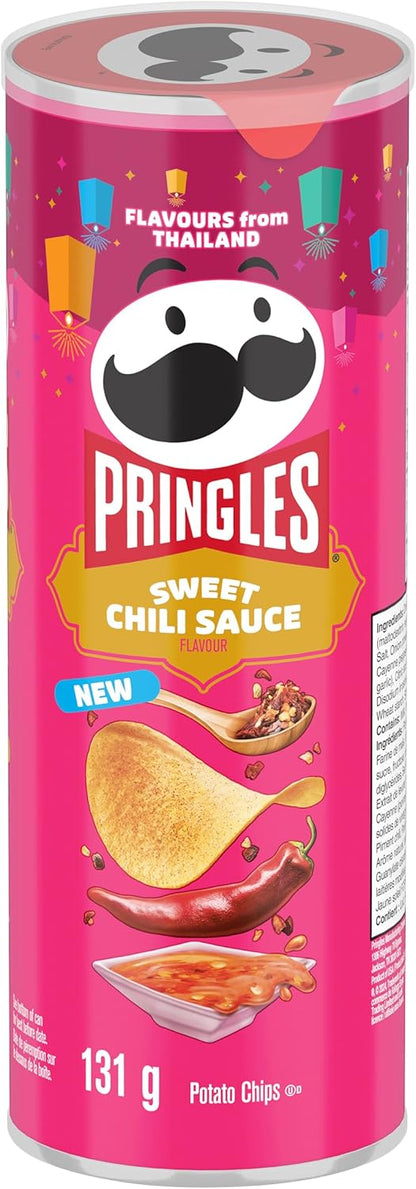 品客甜辣味薯片 131克