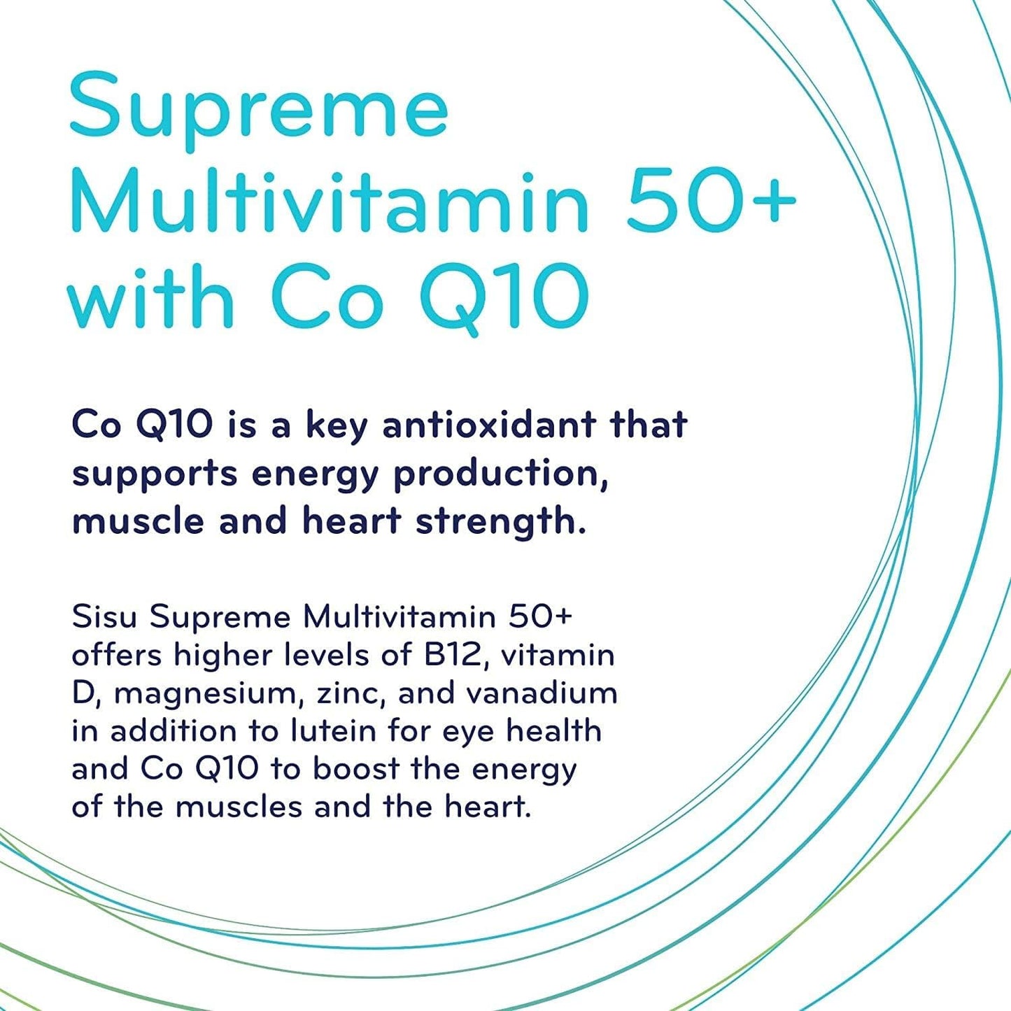 SISU 至尊複合維生素 50+ 60 VC