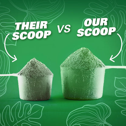 EHPlabs OxyGreens Super Greens Powder - Spirulina & Chlorella Superfood, Green Juice Powder & Greens Supplements with Prebiotic Fibre, Antioxidants & Immunity Support, 30 Serves (Passionfruit)