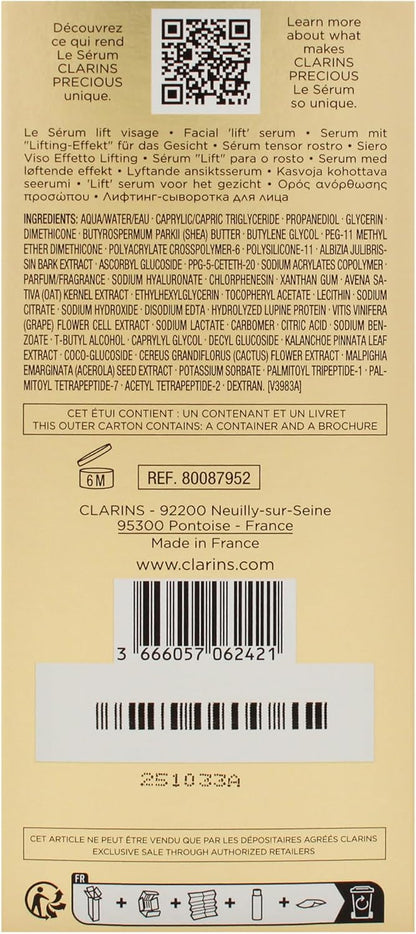 Clarins Precious Le Serum Serum Women 1 oz