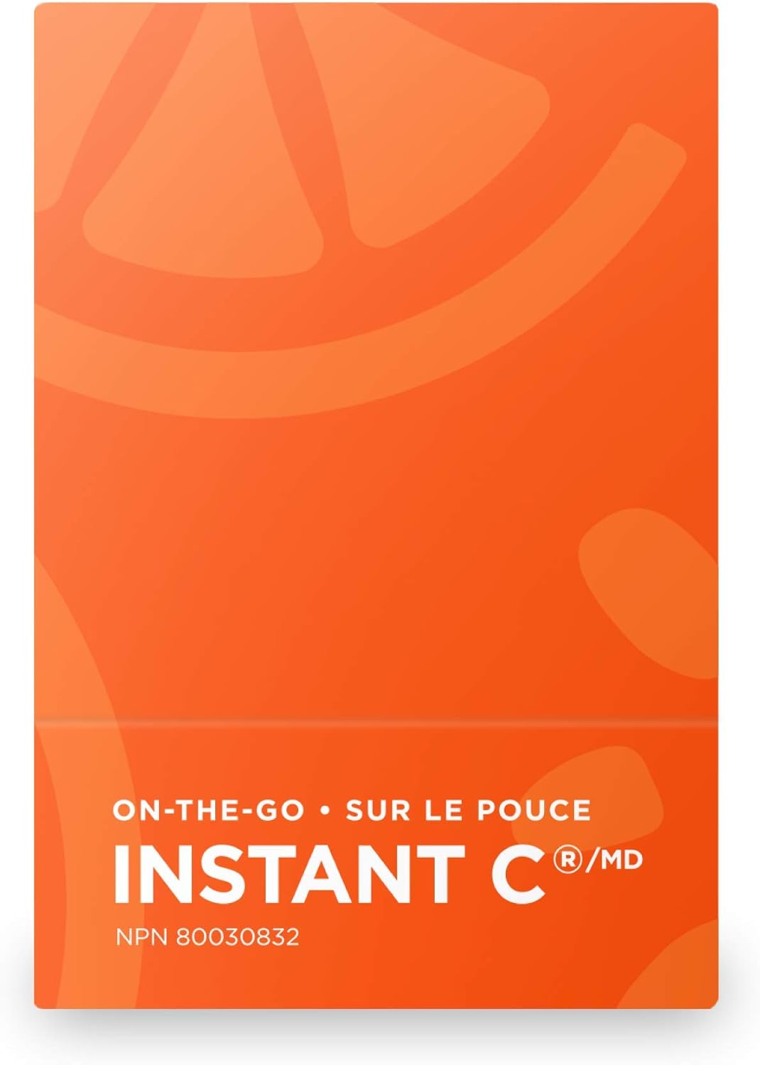 Organika Instant-C 泡騰片 - 橙味 - 1000 毫克維生素 C，免疫支持片 8 管 x 10 片