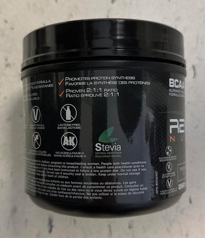 Revolution Nutrition, BCAA Splash，BCAA 粉，純素配方，零卡路里，無乳糖，肌肉恢復，運動後，7100 毫克支鏈氨基酸，1000 毫克瓜氨酸蘋果酸鹽，280 克，46 份（糖果桃子…