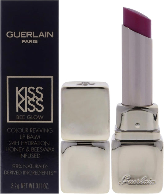 嬌蘭 Kiss Kiss Bee Glow 潤唇膏 - 409 Fucsia Glow by Guerlain 女士 - 0.11 盎司潤唇膏