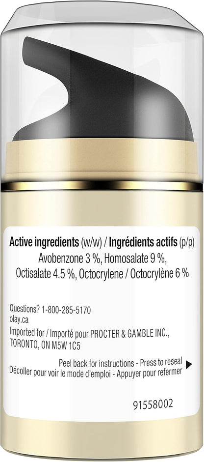 Olay Total Effects 7-In-One Anti-Aging Face Moisturizer with Vitamin B3, Niacinamide and Sunscreen SPF 30, 50ml